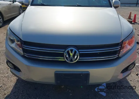 2012 Volkswagen Tiguan Se из США, поврежденный, VIN WVGAV7AX9CW531205